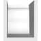 Ekena Millwork Standard Del Monte Architectural Grade PVC Rafter Tail, 5"W X 6"H X 30"L RFTP05X06X30DEL - alternate 3